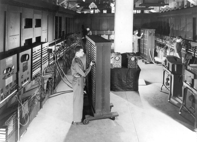 ENIAC at the Moore School, 1946.